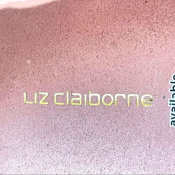 NWT Liz Claiborne Sz 6 & 10 Weaver Slip on Pink Beautiful comfortable Sneakers - Picture 8 of 12